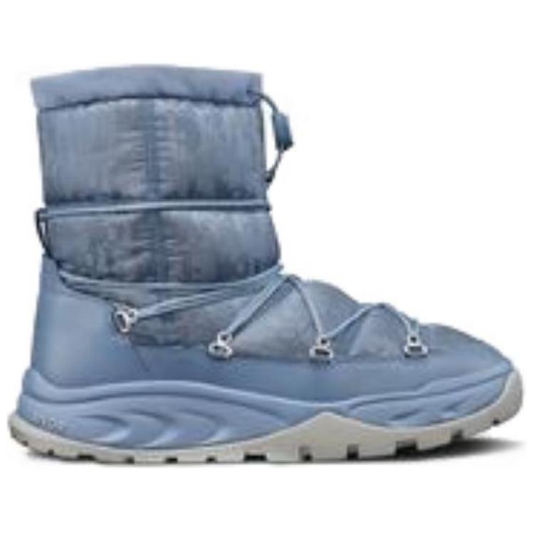 DIOR Snow Ankle Boot Blue Oblique Nylon