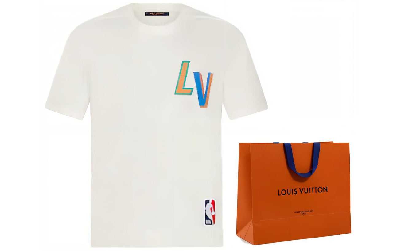 LOUIS VUITTON X Nba Basketball Short Sleeved T shirt