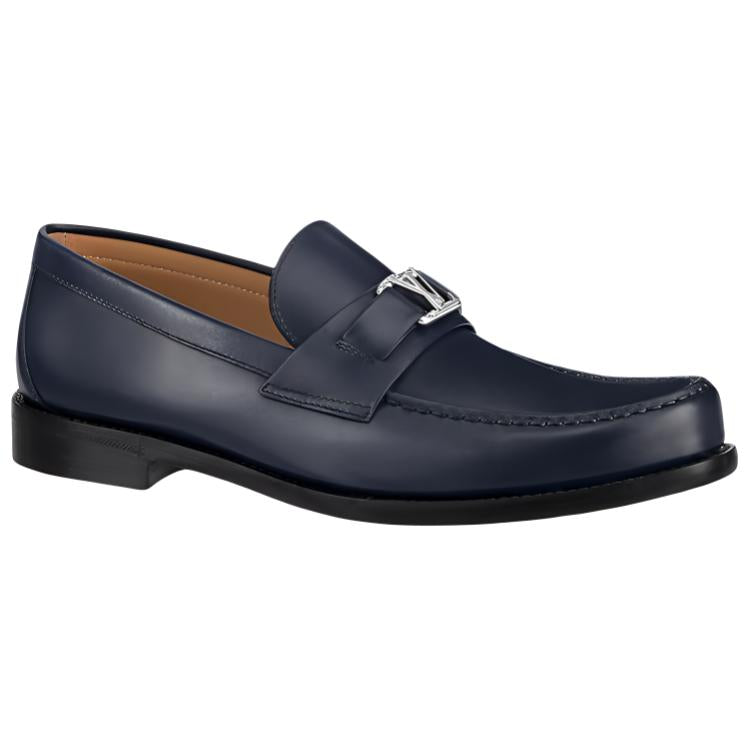 LOUIS VUITTON Lv Major Loafers 'Navy'