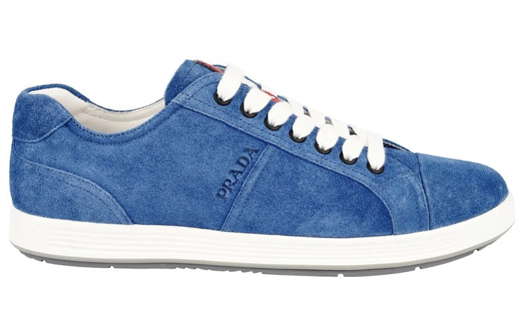 PRADA Stylish Skateboarding Shoes Men's Blue
