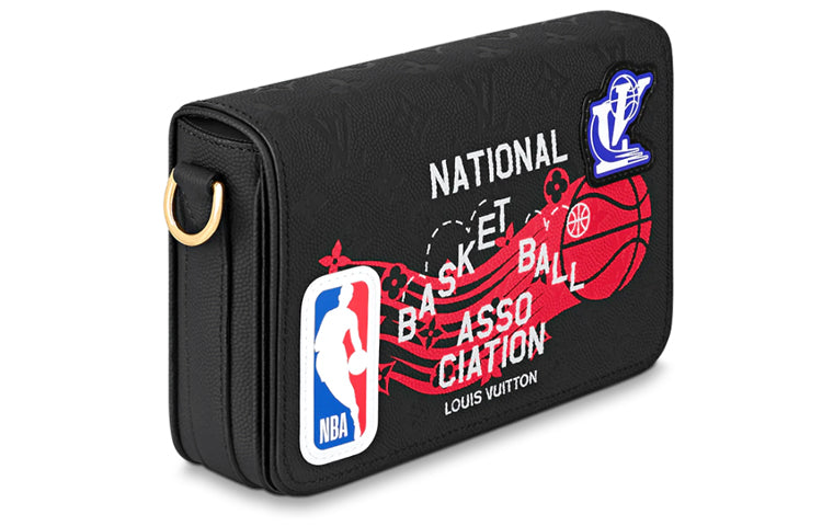 LOUIS VUITTON X Nba Studio Messenger Black