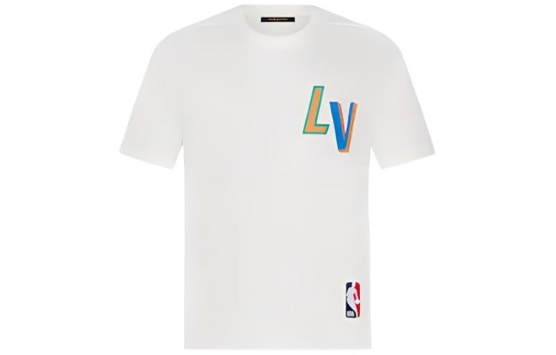 LOUIS VUITTON X Nba Basketball Short Sleeved T shirt