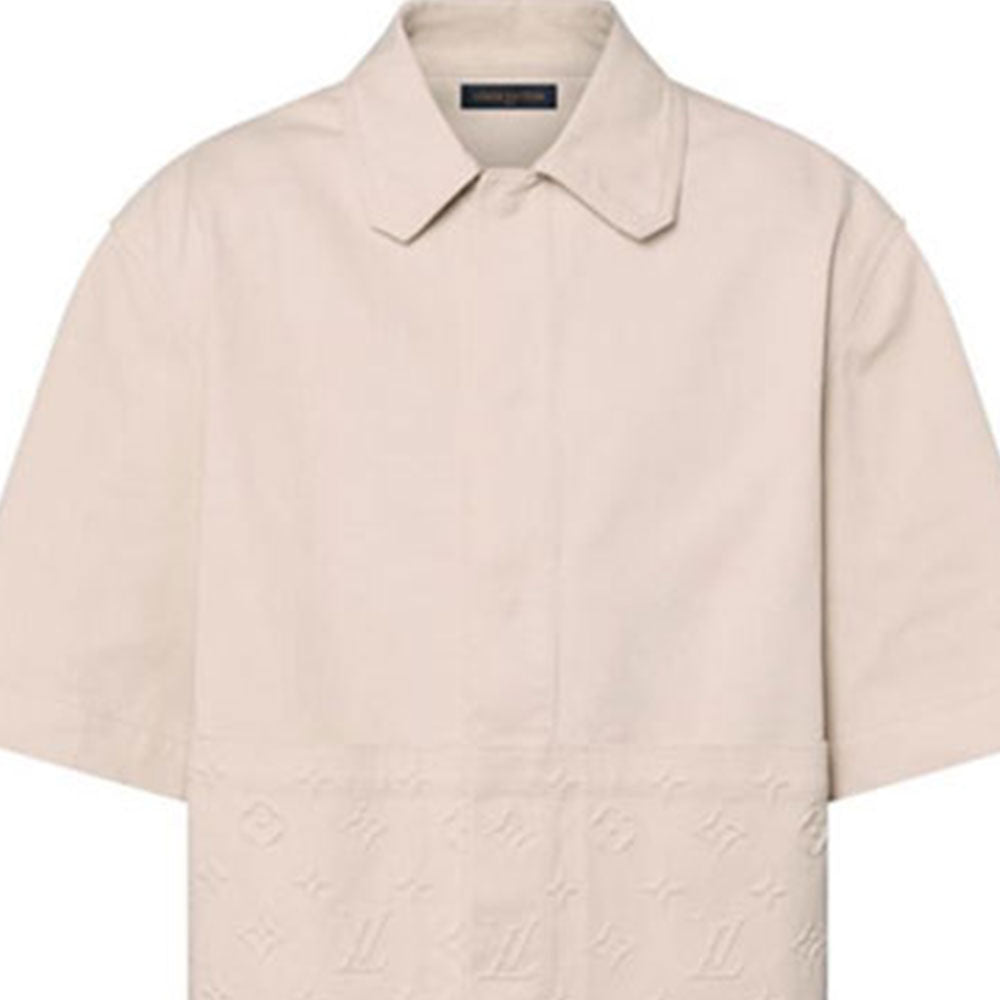LOUIS VUITTON Monogram Workwear Short-Sleeved Shirt