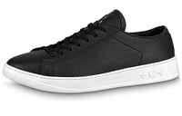 LOUIS VUITTON Resort Low Top Stylish Skateboarding Shoes Men's Black