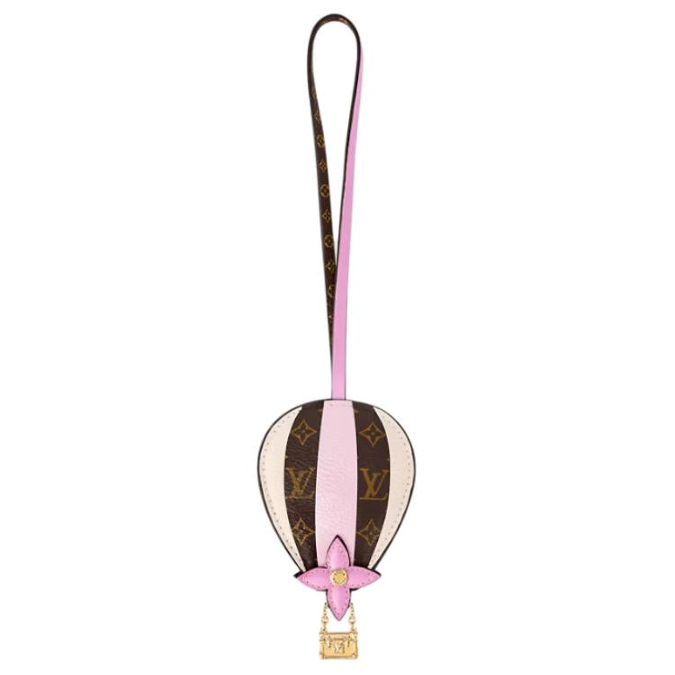 LOUIS VUITTON Cow Leather Pendants Women's Pink