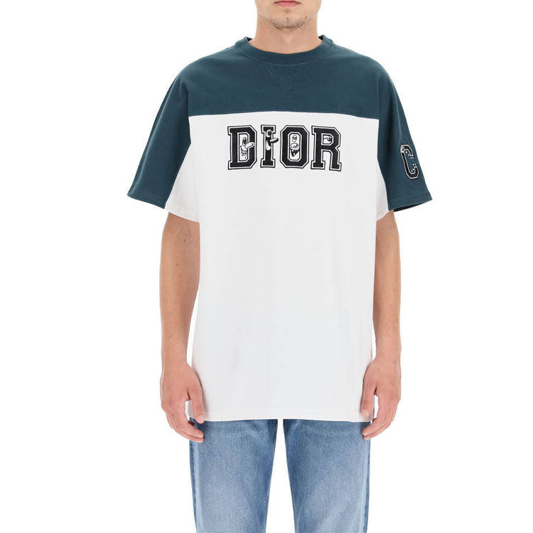DIOR Quarterly New Products T-Shirts Men Green