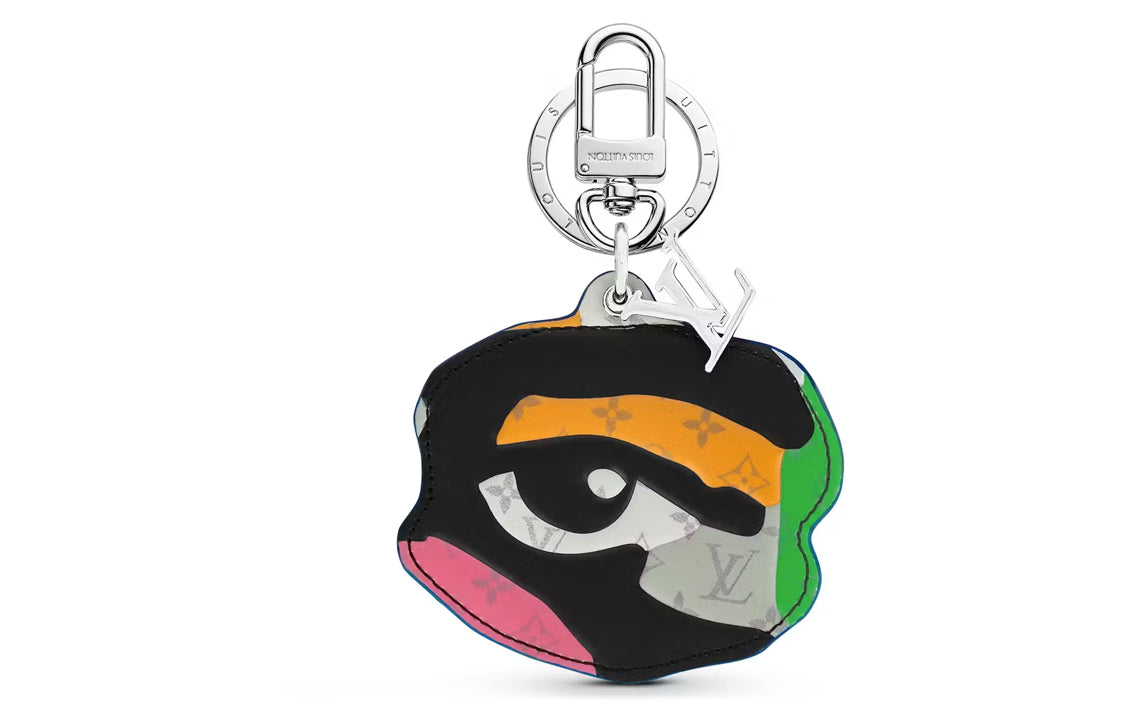 LOUIS VUITTON Lv Portrait Figurine Key Holder And Bag Charm