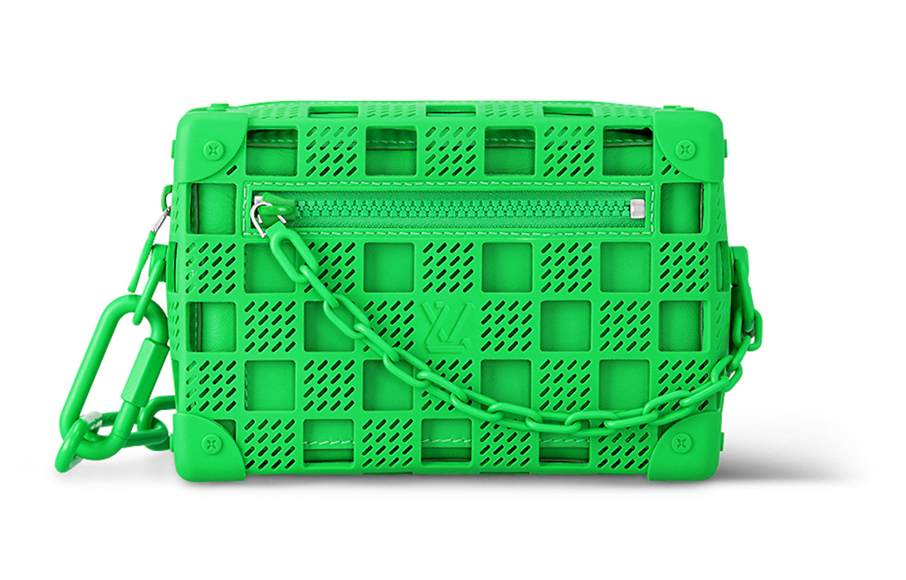 LOUIS VUITTON Mini Soft Trunk Rubber Green