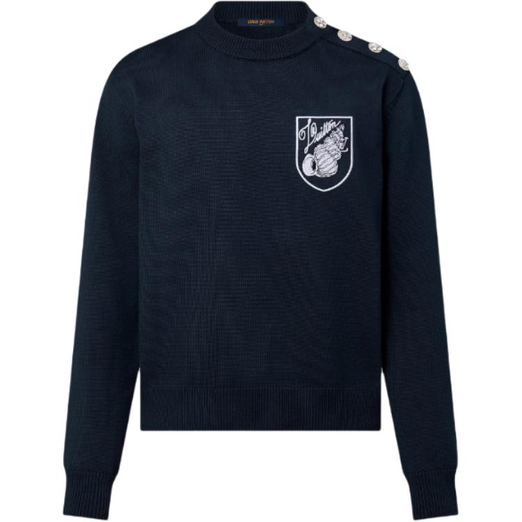 LOUIS VUITTON SS24 Knitwear Men's Navy
