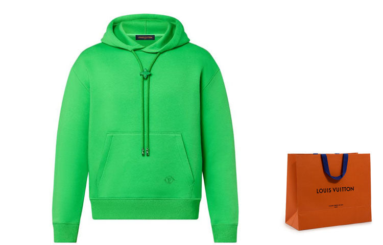LOUIS VUITTON Monogram Flower Stopper Cotton Hoodie