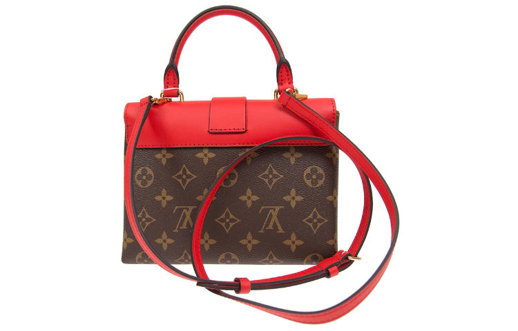 LOUIS VUITTON Locky Monogram Bb Coquelicot