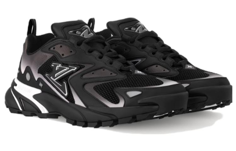 LOUIS VUITTON Runner Tatic Low-Top Casual Shoes Men's Black