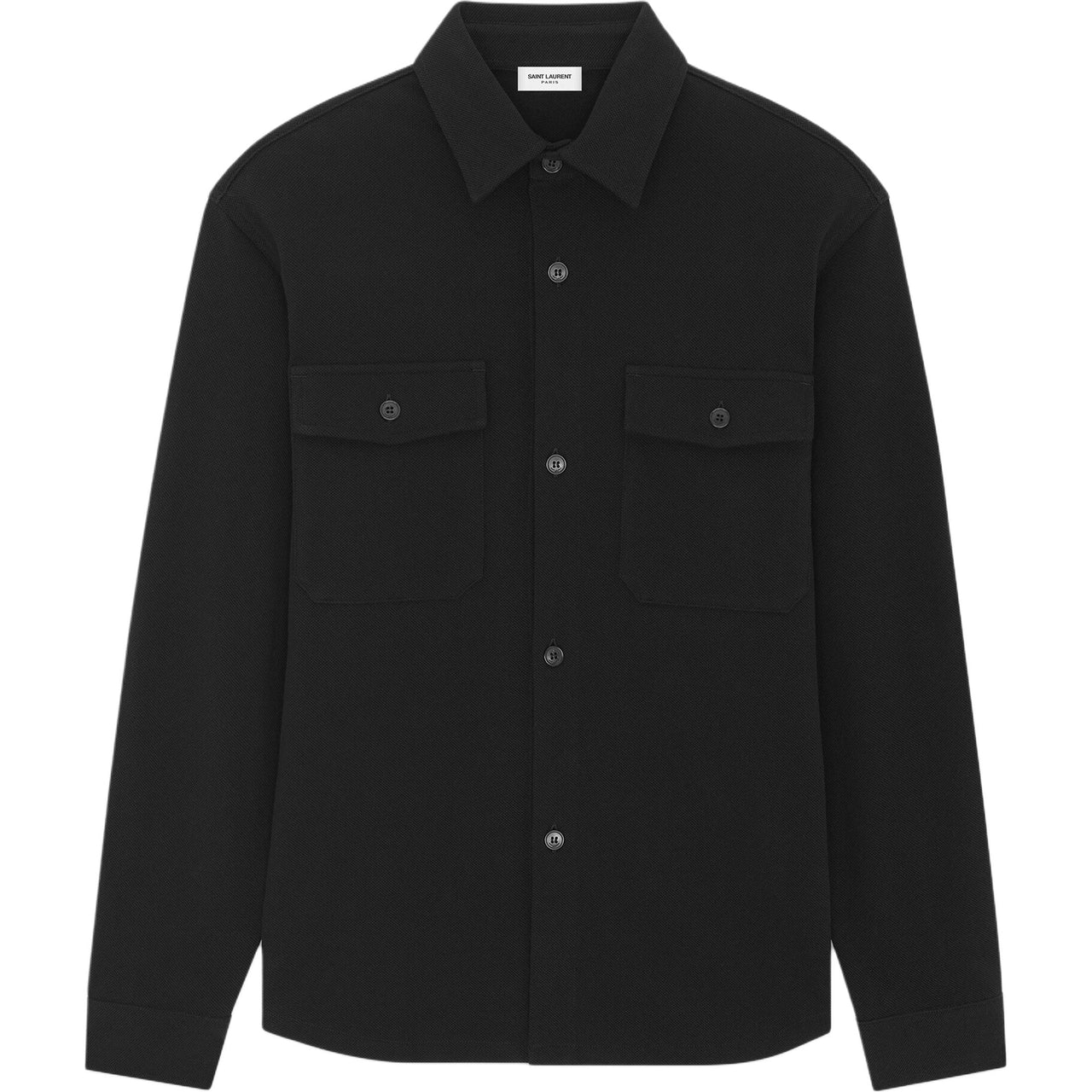 SAINT LAURENT Buttoned Long Sleeved Shirt