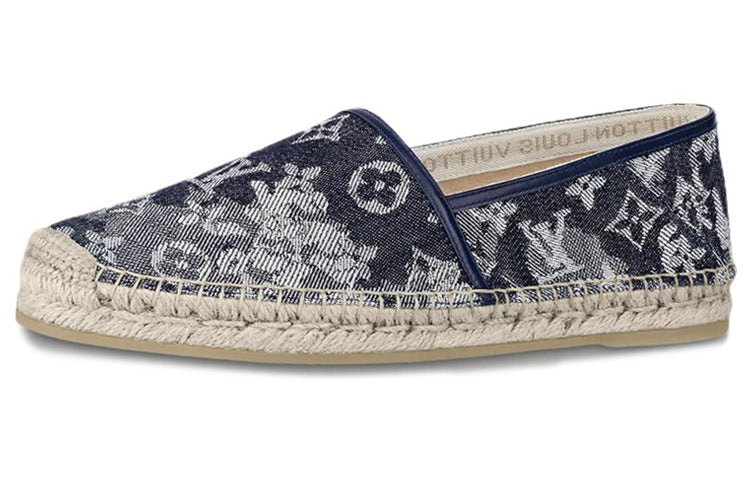 LOUIS VUITTON Waterfall Shoes 'Destroyed Denim Monogram'