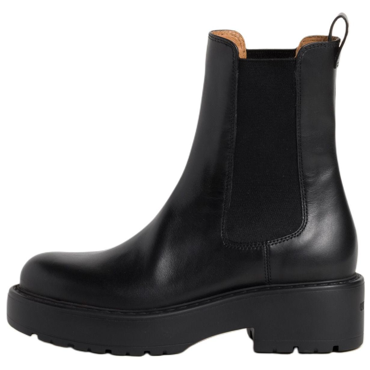 MIU MIU Short Chelsea Boots 5.5cm Women's Black