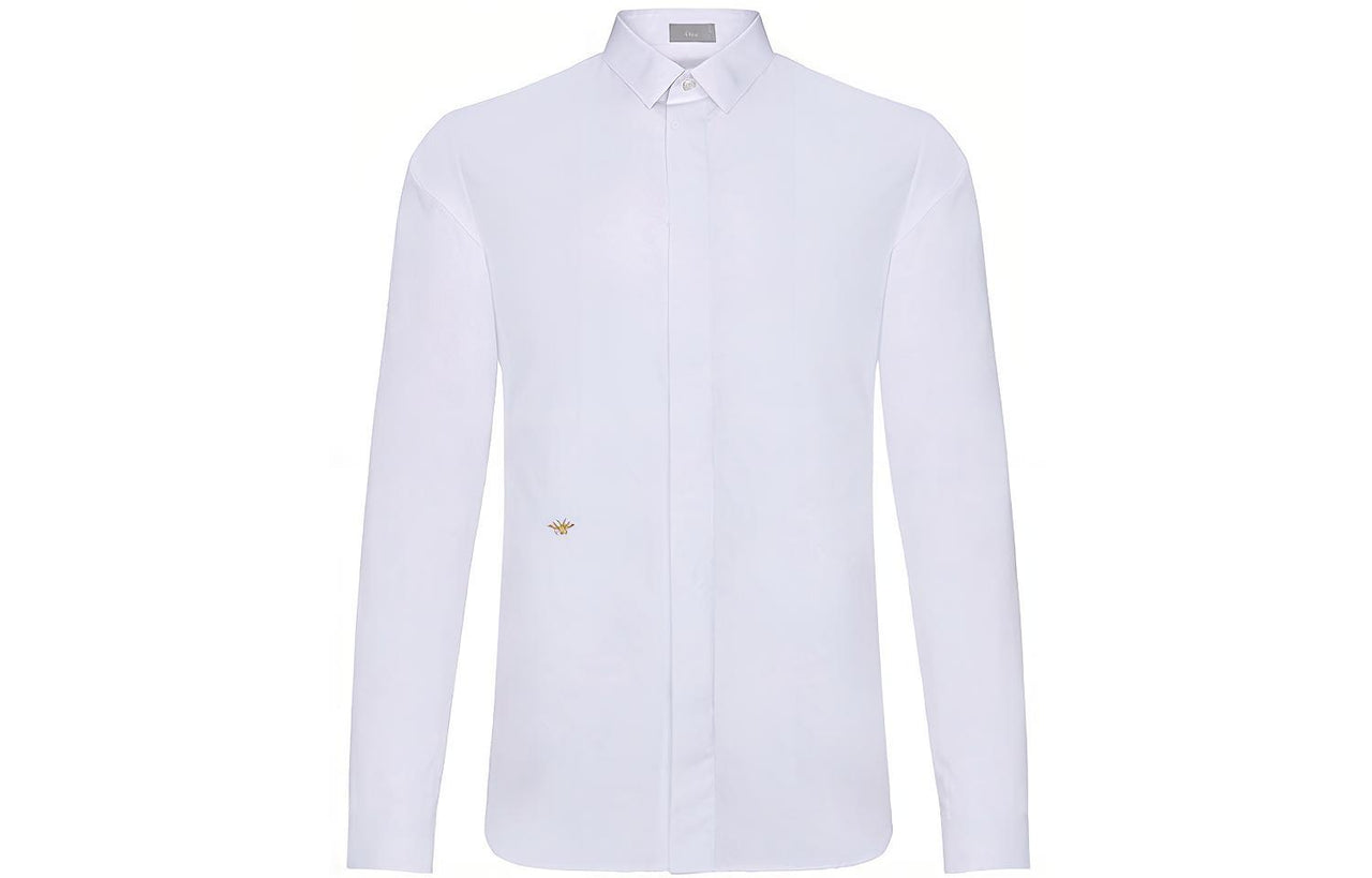 DIOR Bee Embroidered Long Sleeved Shirt