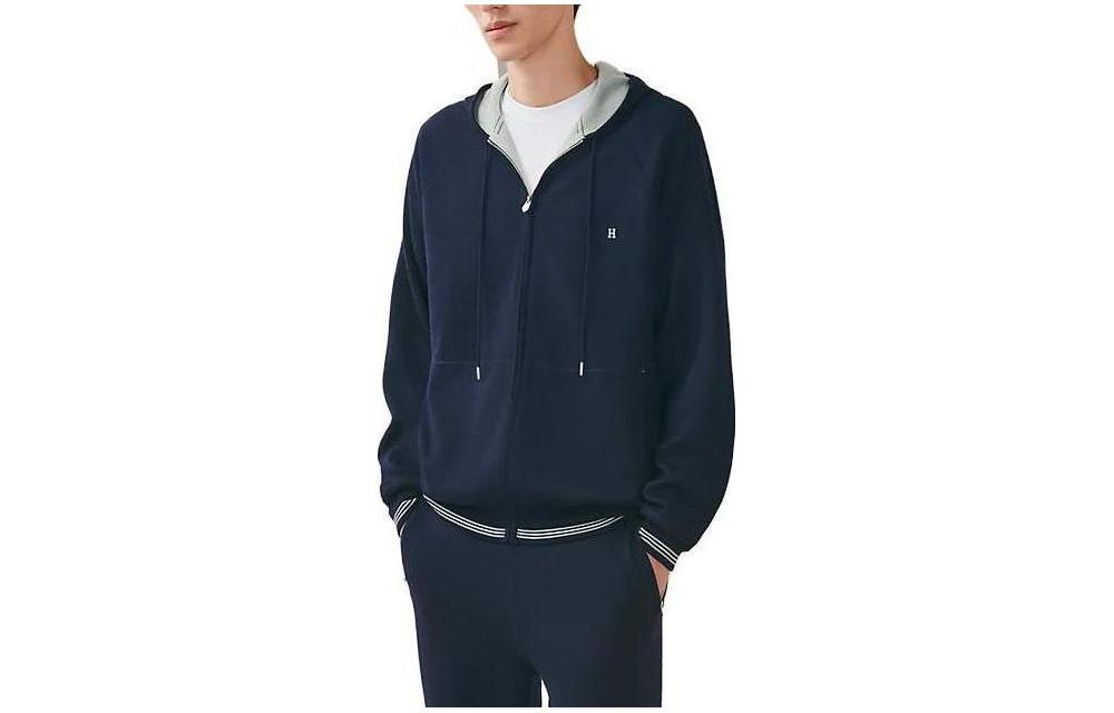 HERMES SS23 Jackets Coats Men's Navy