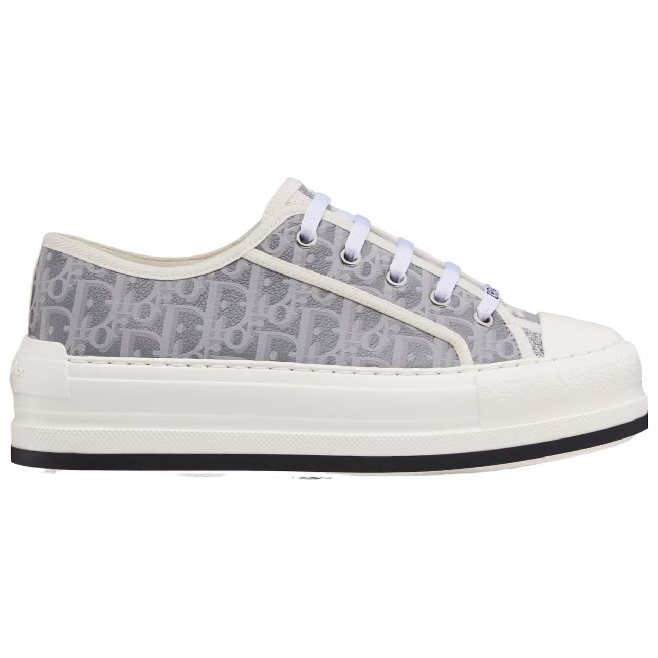 DIOR Walk'n'Dior Low-Top Skateboard Shoes Women's Black White