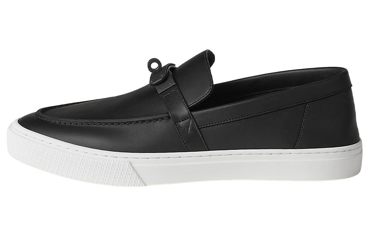 HERMES Game Casual Shoes Men's Black