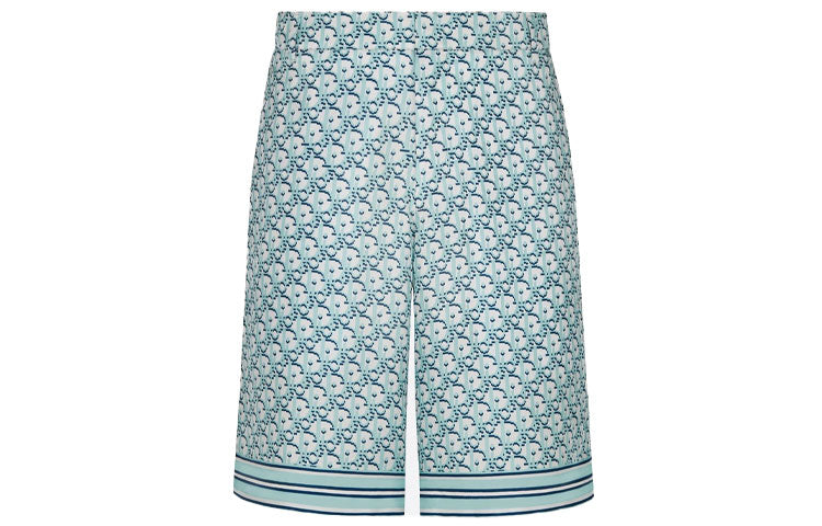 DIOR Dior Quarterly New Products Casual Shorts Men's Blue