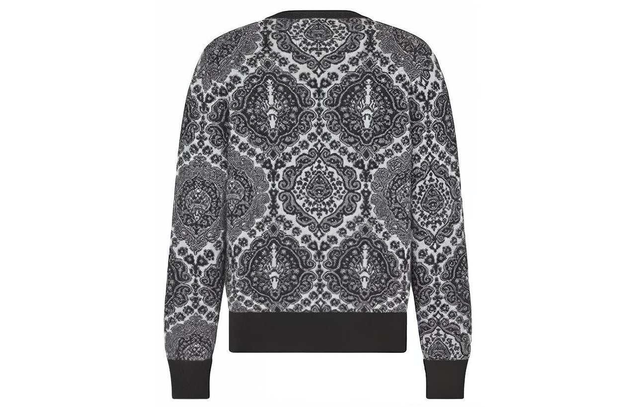 DIOR Quarterly New Products Sweaters Men Gray