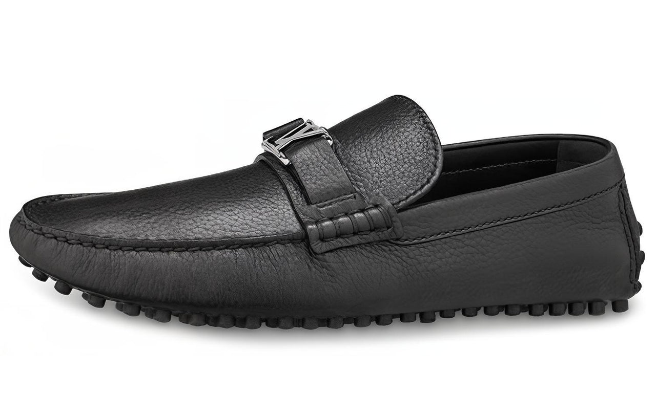 LOUIS VUITTON Hockenheim Casual Single Shoes Men's Black