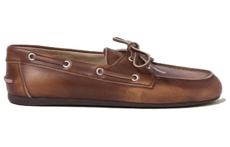 MIU MIU Bleached Leather Loafers