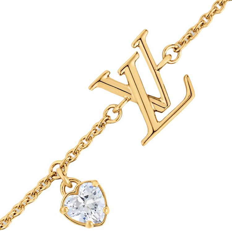 LOUIS VUITTON Lv Iconic Heart Bracelet