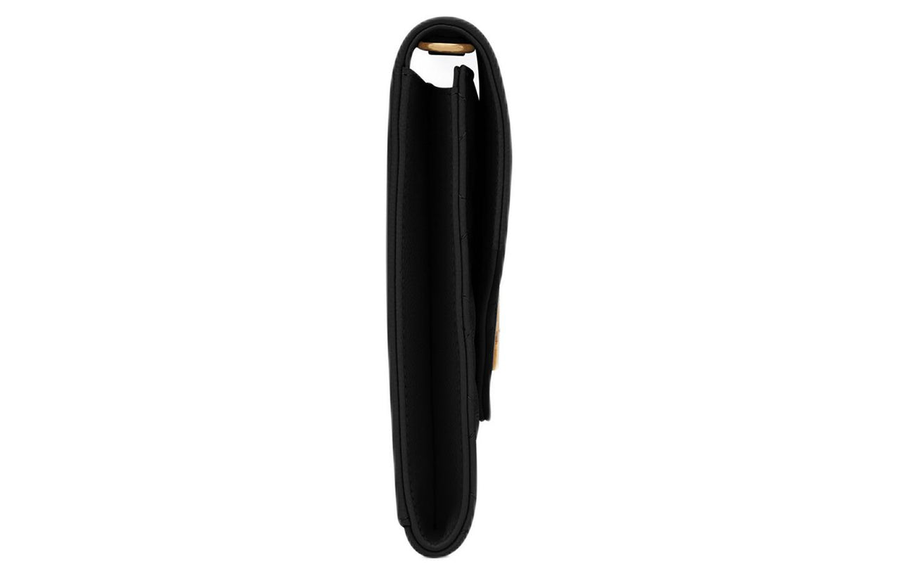 SAINT LAURENT Cow Leather Clutch Regular Women's Black