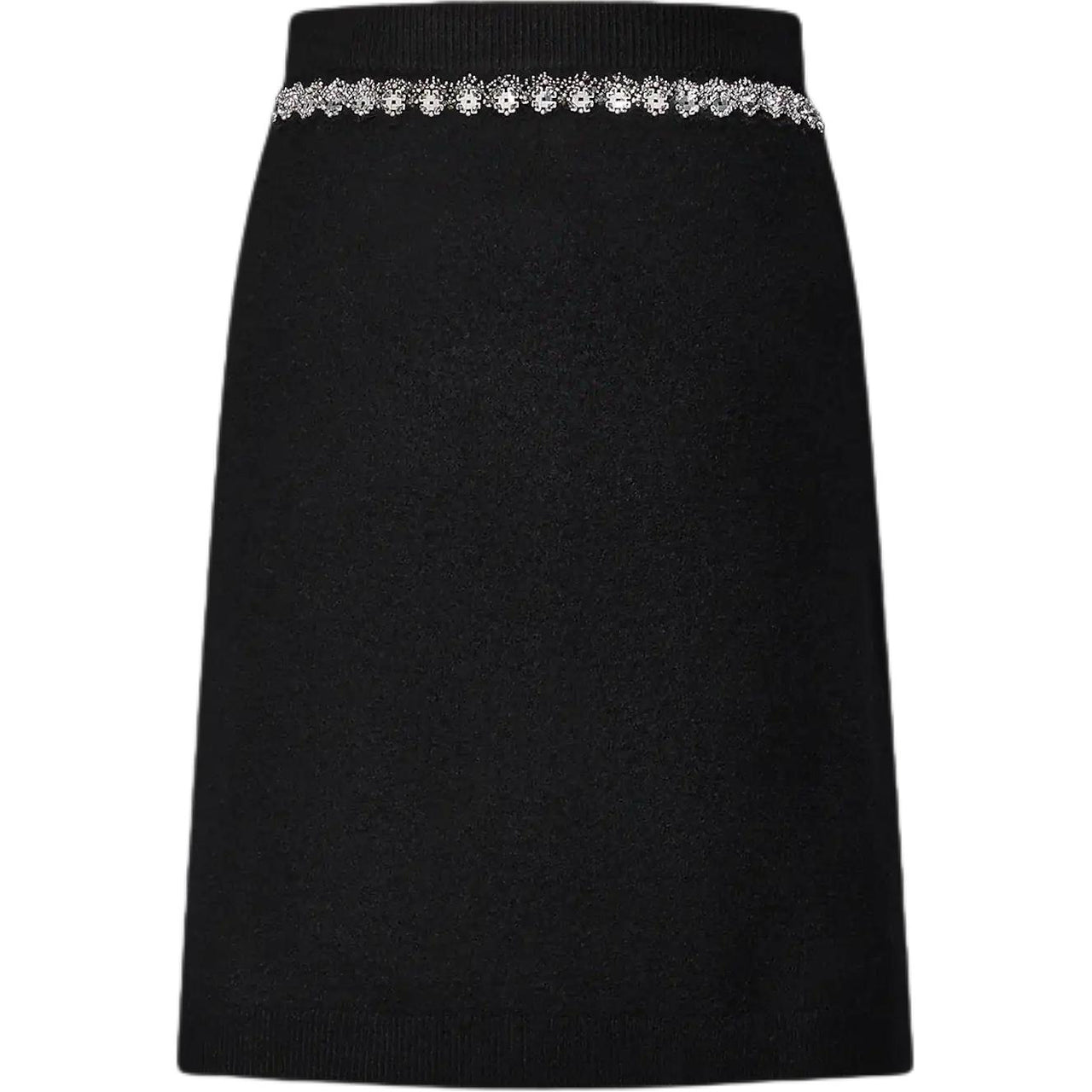 LOUIS VUITTON Jewel Button Knit Skirt