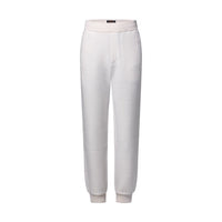 LOUIS VUITTON Quilted Textured Wool Pants