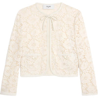 CELINE SS25 Jackets & Coats Women's Ivory White