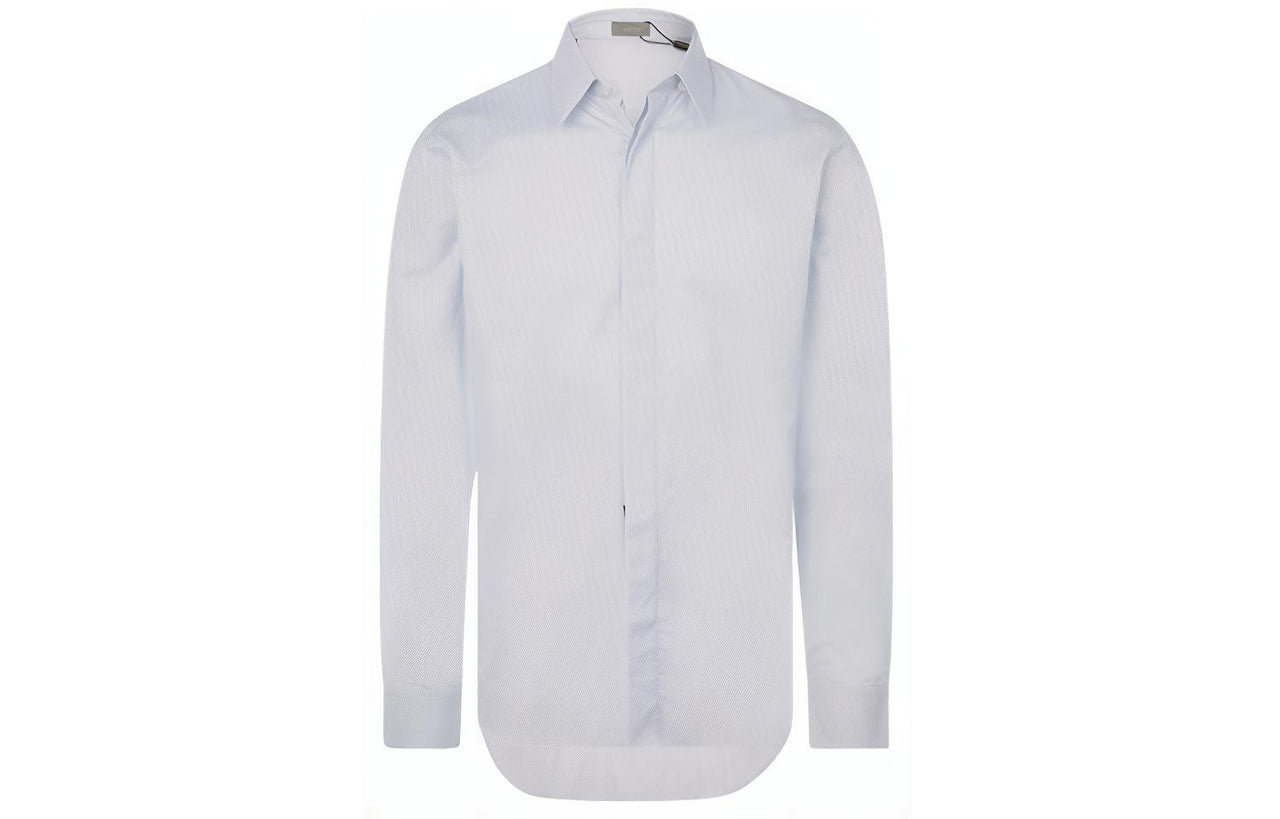 DIOR Shirts Men Light Blue
