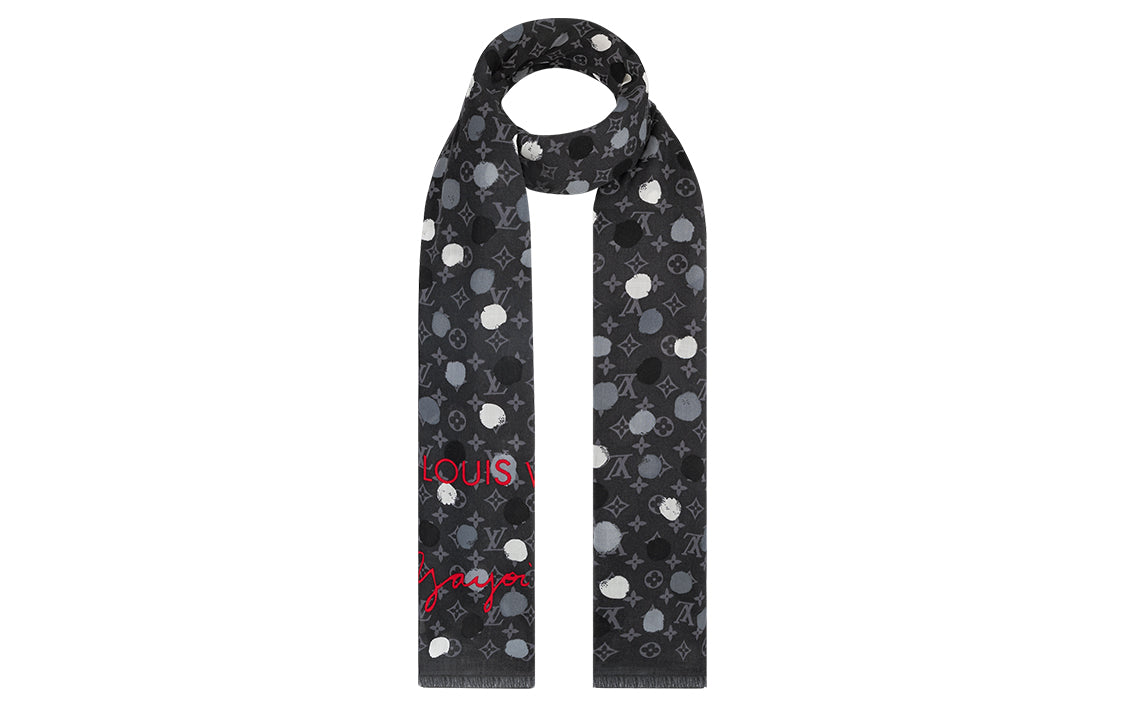 LOUIS VUITTON X Yayoi Kusama Painted Dots Stole