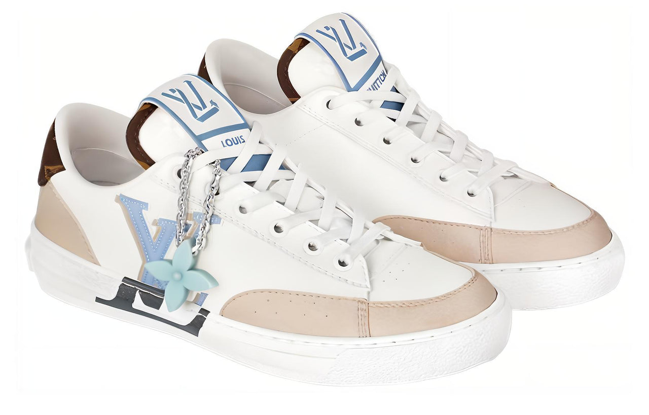 LOUIS VUITTON Charlie Sneakers 'Blue Beige' Women's