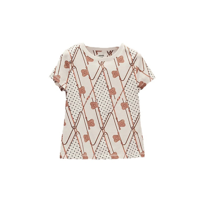 HERMES Regular T Shirt Women's White