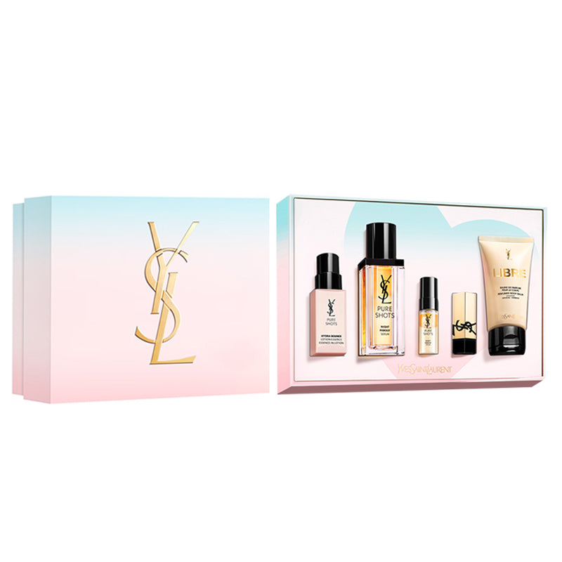 SAINT LAURENT Twilight Dawn Queen Of The Night Serums Box Skincare Sets Hydrating And Repairing Five Piece Set
