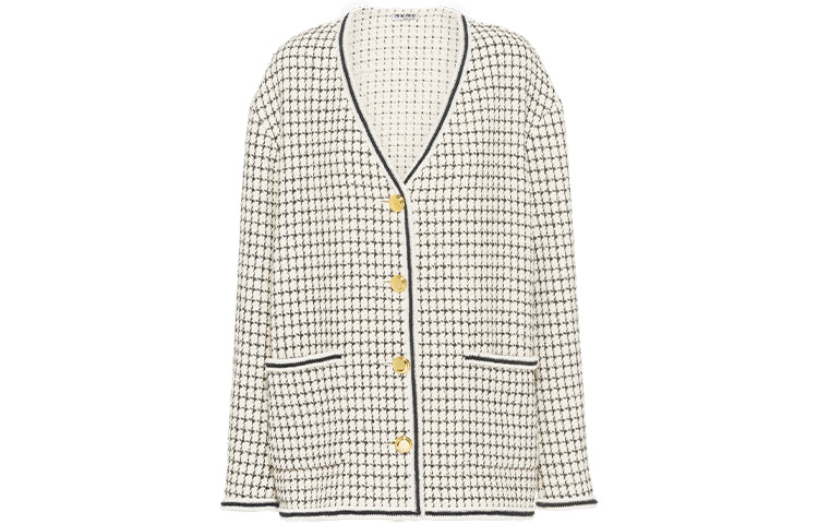 MIU MIU SS22 Jackets Coats Women's White