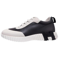 HERMES Bouncing Cushioning Low-Top Casual Shoes Men's White Gray