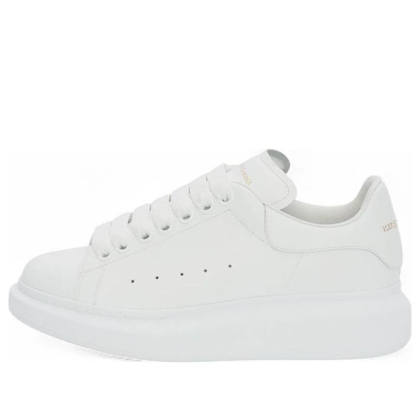 (WMNS) Alexander McQueen Oversized 'Triple White' 553770-WIEE0-9000