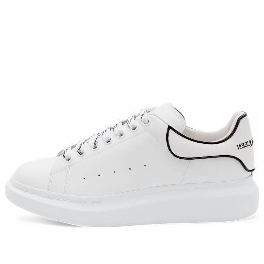 Alexander McQueen Oversized Sneaker 'New Tech Calf White Black' 625156-WIEEQ-9074