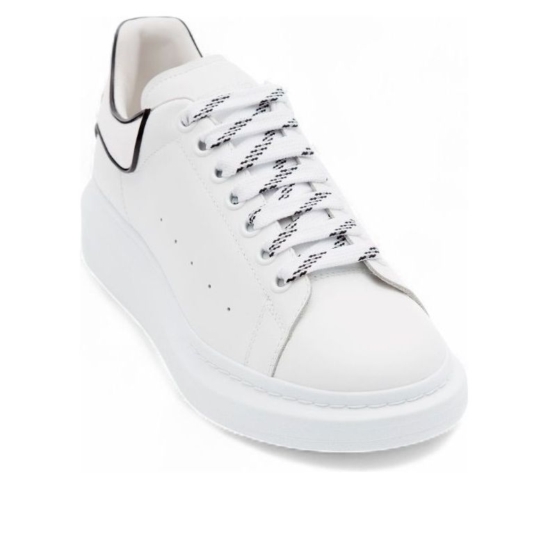 Alexander McQueen Oversized Sneaker 'New Tech Calf White Black' 625156-WIEEQ-9074