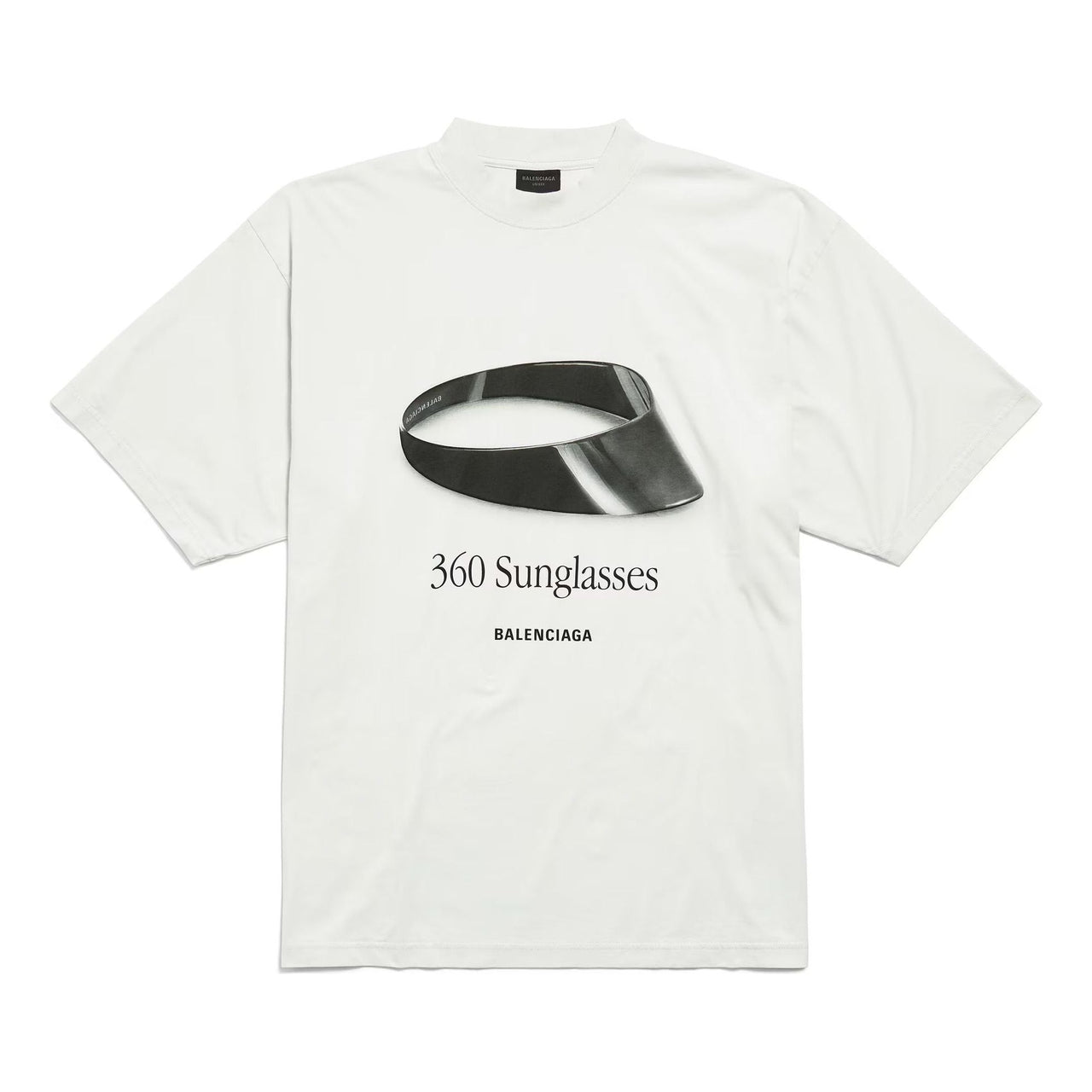 Balenciaga 360 Sunglasses T-Shirt 'White' 764235TSVH89012