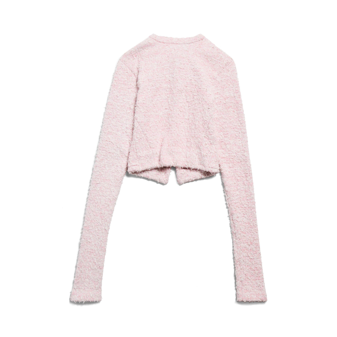 (WMNS) Balenciaga Cropped Cardigan 'Pink' 793604T33285000