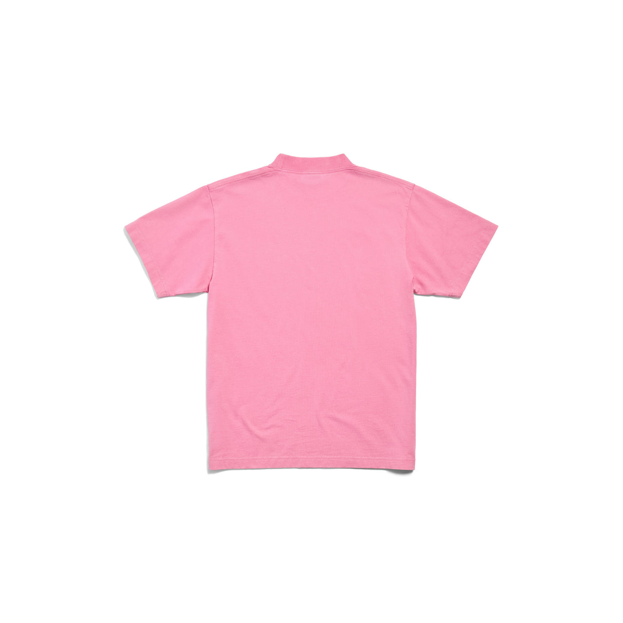 (WMNS) Balenciaga Paris Strass T-shirt Small Fit 'Pink Faded' 809122TRVL59568