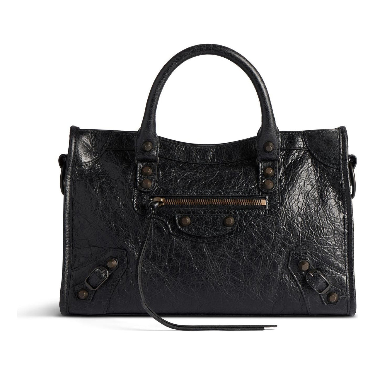(WMNS) Balenciaga Le City Small Bag 'Black' 8114422ABEK1000
