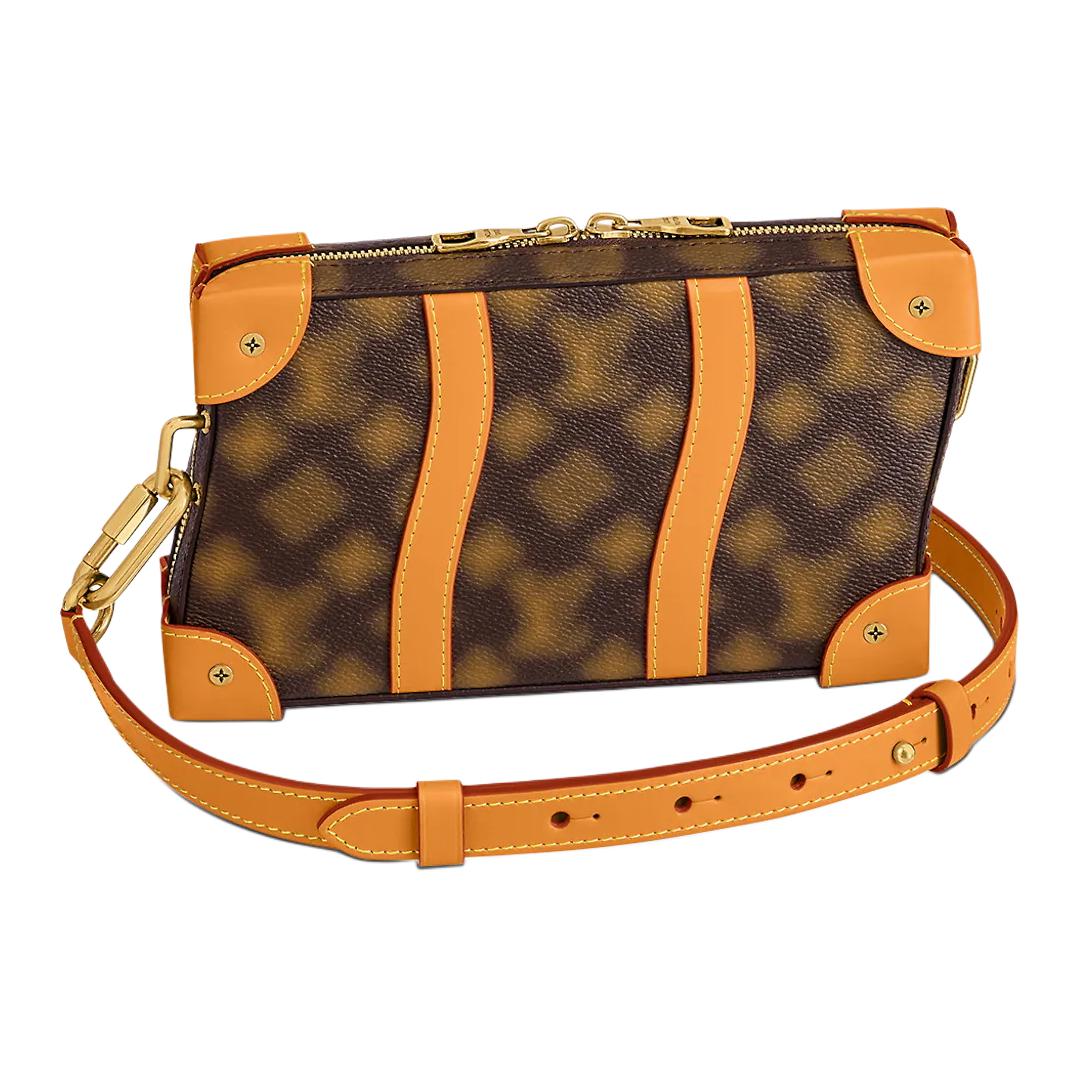 LOUIS VUITTON Soft Trunk Blurry Monogram Brown