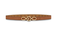 LOUIS VUITTON Lv Circle Prime 20MM Reversible Belt Monogram Reverse