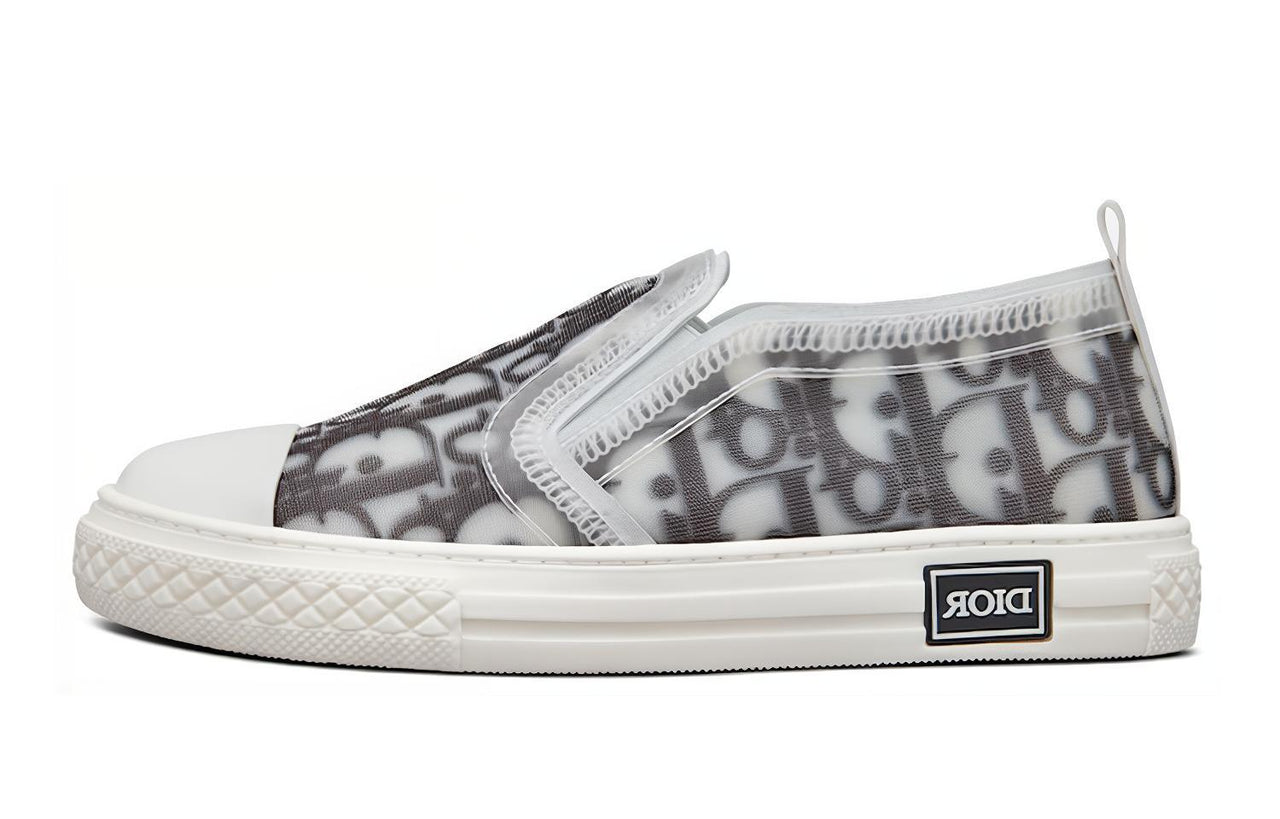 DIOR B23 Low-Top Kids' Skateboarding Shoes White Black Kids'