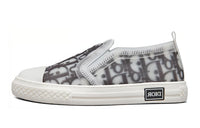 DIOR B23 Low-Top Kids' Skateboarding Shoes White Black Kids'